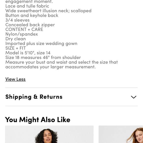 Torrid White Lace Wedding Dress - Picture 6 of 16